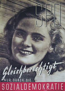 Abb. 1: Wahlplakat der SPD aus dem Jahr 1947